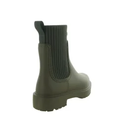 bottines et boots - Chaussette - femme - Synthétique - Kaki - Unisa