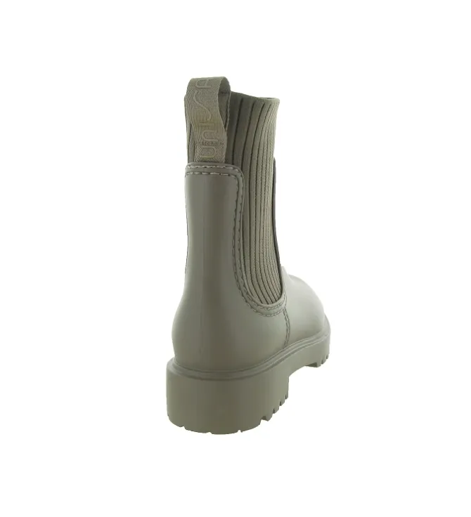 bottines et boots - Chaussette - femme - Synthétique - Taupe - Unisa