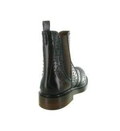 bottines et boots - Chelsea - femme - Cuir - Marron - Pons quintana