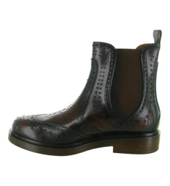 bottines et boots - Chelsea - femme - Cuir - Marron - Pons quintana