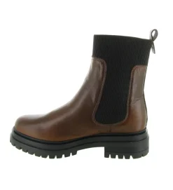 bottines et boots - Chelsea - femme - Cuir - Marron - Creator