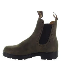 bottines et boots - Chelsea - femme - Cuir - Marron - Blundstone