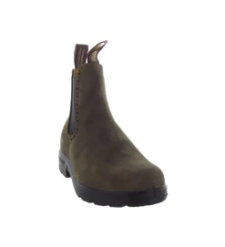 bottines et boots - Chelsea - femme - Cuir - Marron - Blundstone