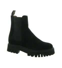 bottines et boots - Chelsea - femme - Cuir - Noir - Schmoove