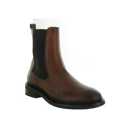 bottines et boots - Chelsea - femme - Cuir - Marron - Creator
