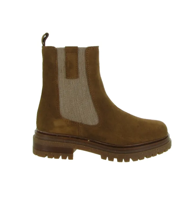 bottines et boots - Chelsea - femme - Nubuck - Marron - Creator
