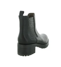 bottines et boots - Chelsea - femme - Cuir - Noir - Minka design