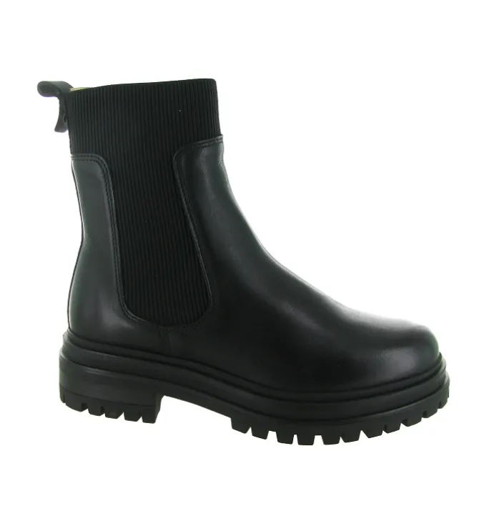 bottines et boots - Chelsea - femme - Cuir - Noir - Creator