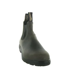 bottines et boots - Chelsea - femme - Nubuck - Marron - Blundstone