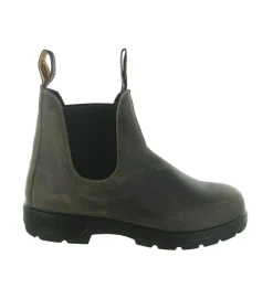 bottines et boots - Chelsea - femme - Nubuck - Marron - Blundstone