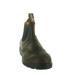 bottines et boots - Chelsea - femme - Nubuck - Marron - Blundstone
