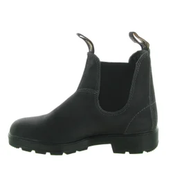 bottines et boots - Chelsea - femme - Cuir - Gris - Blundstone