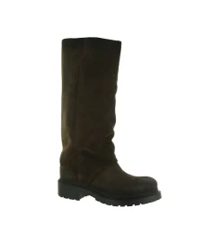 bottines et boots - Chelsea - femme - Nubuck - Marron - Metisse
