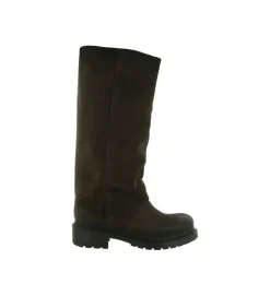 bottines et boots - Chelsea - femme - Nubuck - Marron - Metisse