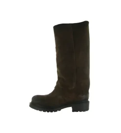 bottines et boots - Chelsea - femme - Nubuck - Marron - Metisse