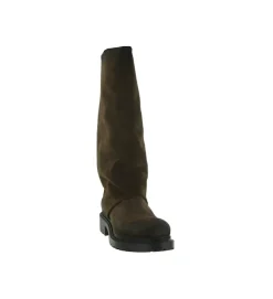 bottines et boots - Chelsea - femme - Nubuck - Marron - Metisse