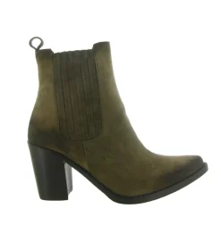 bottines et boots - Chelsea - femme - Nubuck - Taupe - Emanuele crasto