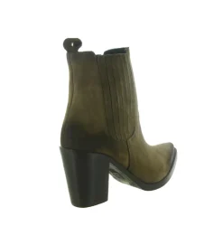 bottines et boots - Chelsea - femme - Nubuck - Taupe - Emanuele crasto