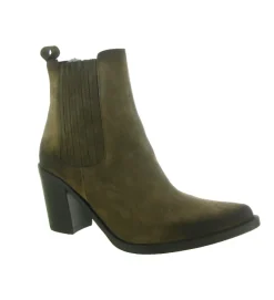 bottines et boots - Chelsea - femme - Nubuck - Taupe - Emanuele crasto