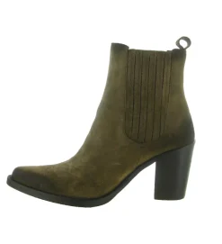 bottines et boots - Chelsea - femme - Nubuck - Taupe - Emanuele crasto