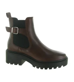 bottines et boots - Chelsea - femme - Cuir - Marron - Creator