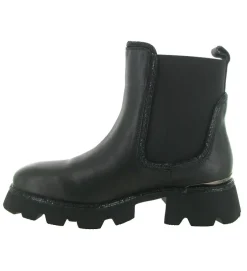 bottines et boots - Chelsea - femme - Cuir - Noir - Alma en pena