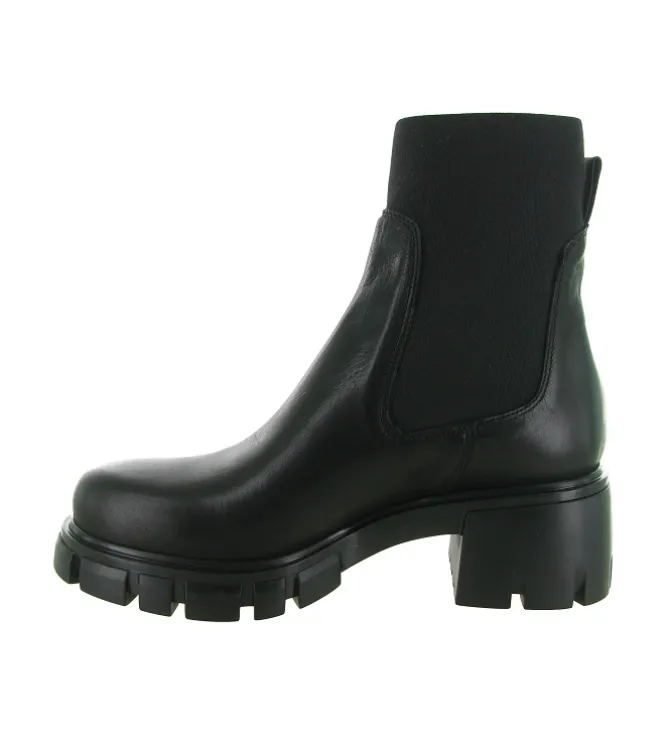 bottines et boots - Chelsea - femme - Nubuck - Noir - Fruit