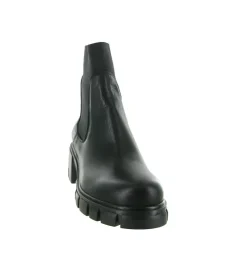 bottines et boots - Chelsea - femme - Nubuck - Noir - Fruit