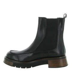 bottines et boots - Chelsea - femme - Cuir - Noir - Pons quintana
