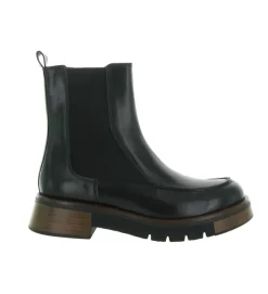 bottines et boots - Chelsea - femme - Cuir - Noir - Pons quintana
