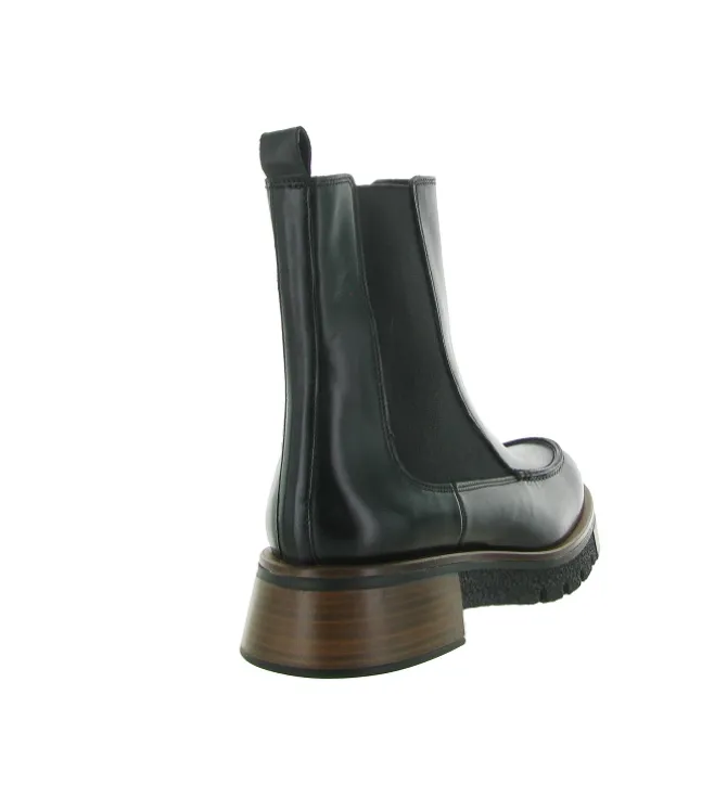 bottines et boots - Chelsea - femme - Cuir - Noir - Pons quintana
