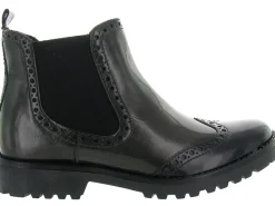 bottines et boots - Chelsea - femme - Cuir - Noir - Luparense srl