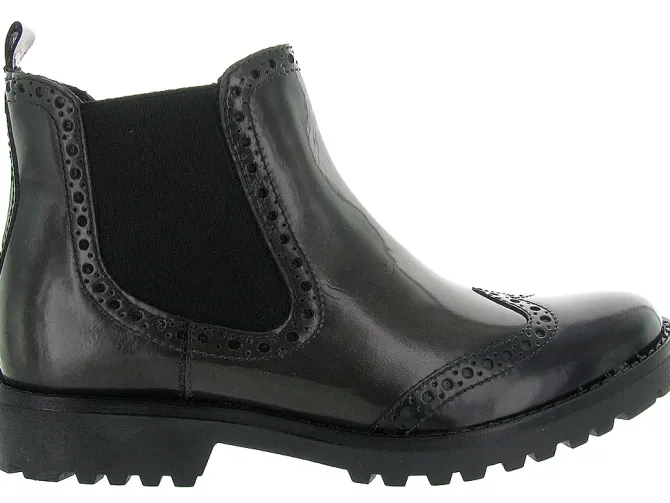 bottines et boots - Chelsea - femme - Cuir - Noir - Luparense srl