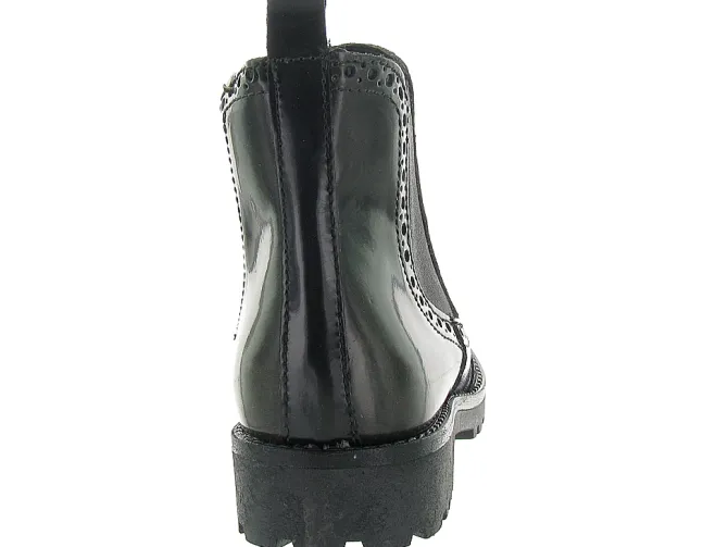 bottines et boots - Chelsea - femme - Cuir - Noir - Luparense srl