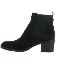 bottines et boots - Chelsea - femme - Nubuck - Noir - Alpe