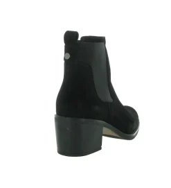 bottines et boots - Chelsea - femme - Nubuck - Noir - Alpe