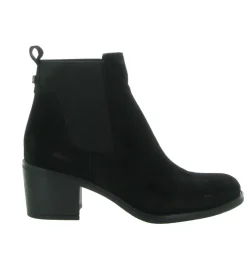 bottines et boots - Chelsea - femme - Nubuck - Noir - Alpe