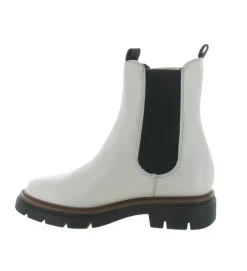 bottines et boots - Chelsea - femme - Nubuck - Blanc - Carmen