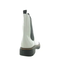 bottines et boots - Chelsea - femme - Nubuck - Blanc - Carmen