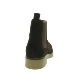 bottines et boots - Chelsea - femme - Cuir - Marron - Unisa