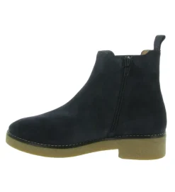 bottines et boots - Chelsea - femme - Cuir - Bleu Marine - Unisa
