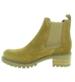 bottines et boots - Chelsea - femme - Cuir - Jaune - Minka design