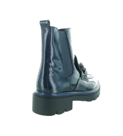 bottines et boots - Chelsea - femme - Cuir - Bleu Marine - Regarde le ciel...