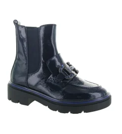 bottines et boots - Chelsea - femme - Cuir - Bleu Marine - Regarde le ciel...