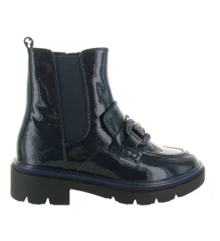bottines et boots - Chelsea - femme - Cuir - Bleu Marine - Regarde le ciel...