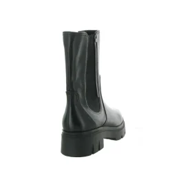 bottines et boots - Chelsea - femme - Cuir - Noir - Regarde le ciel...