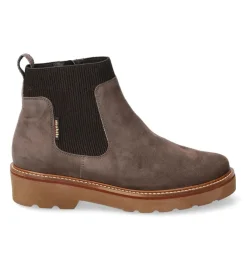 bottines et boots - Chelsea - femme - Nubuck - Marron - Mephisto
