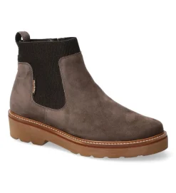 bottines et boots - Chelsea - femme - Nubuck - Marron - Mephisto