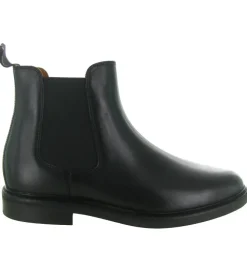 bottines et boots - Chelsea - homme - Cuir - Noir - Ralph lauren