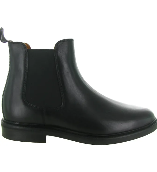 bottines et boots - Chelsea - homme - Cuir - Noir - Ralph lauren